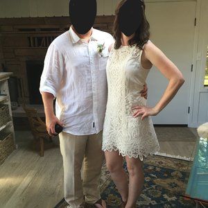 Moulinette Soeurs vetements White Lace Dress